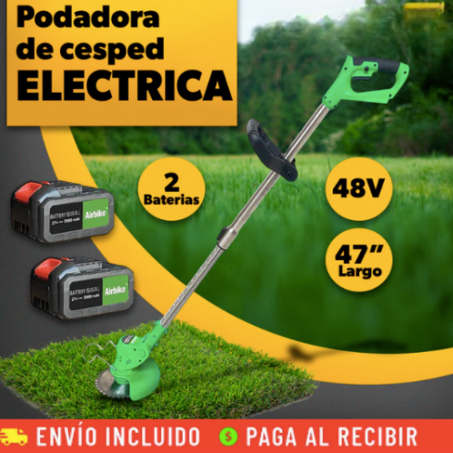 Cortadora y Podadora para Jardín Inalámbrica + Envío Gratis