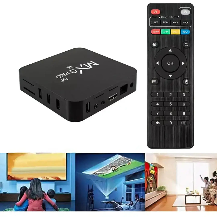 Decodificador TV Box Pro +1000 canales HDTV 4K ⭐⭐⭐⭐⭐