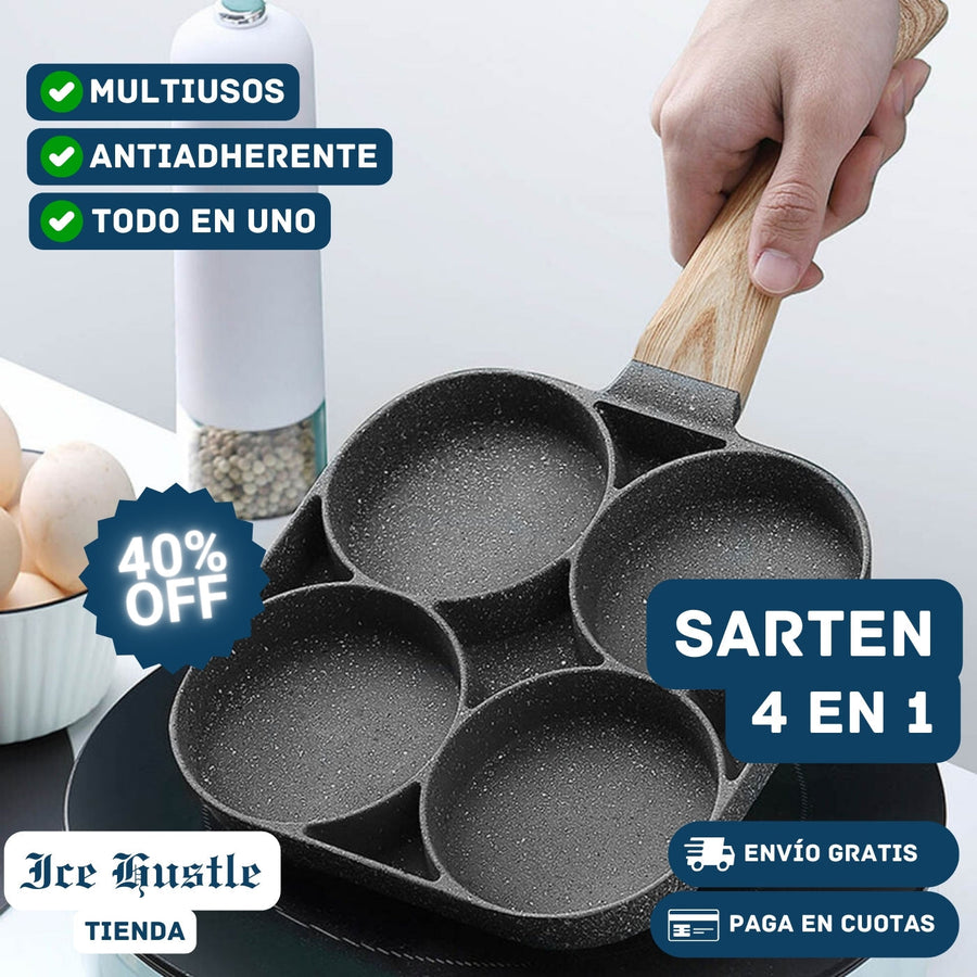 SARTÉN 4 EN 1 MULTIUSOS