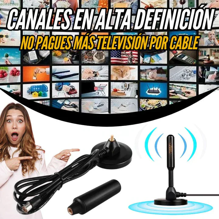 Antena TDT 4K HD - TV Universal Gratis